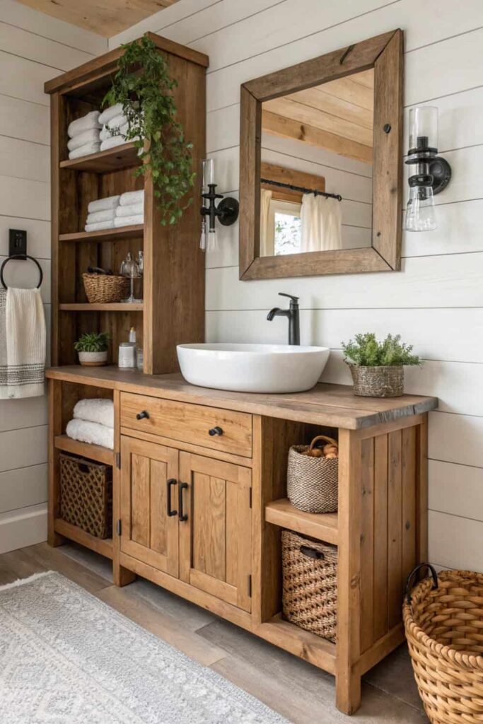 Warm Wood Farmhouse