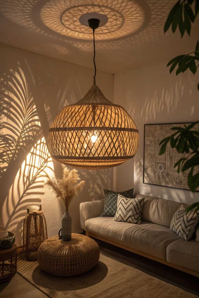  Rattan Lamp Drama