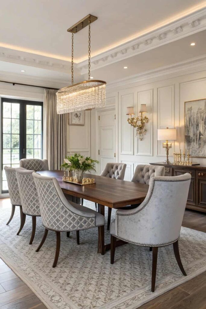 Plush Dining Comfort