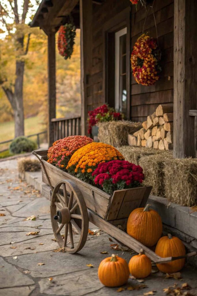 Rustic Harvest Cart