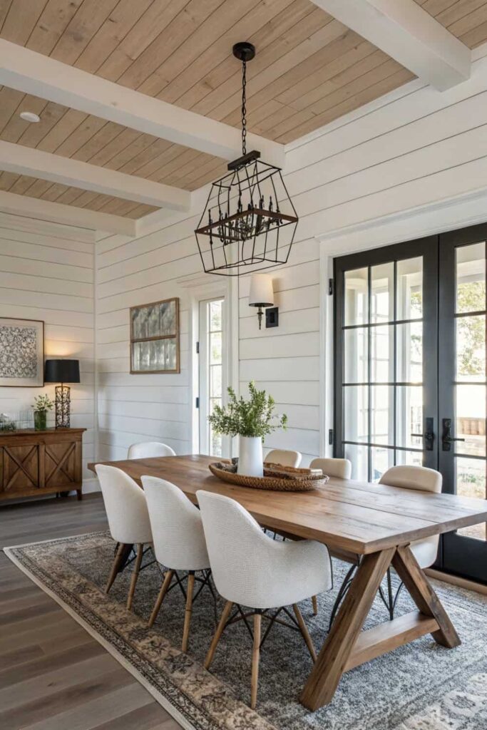 Textured Plank Wall