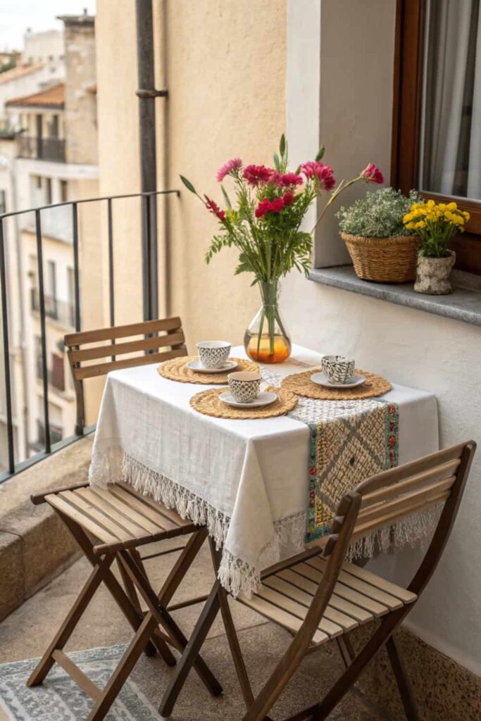 Simple Balcony Decor
