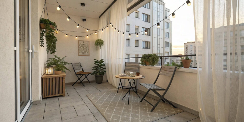 Smart Apartment Balcony Decorating