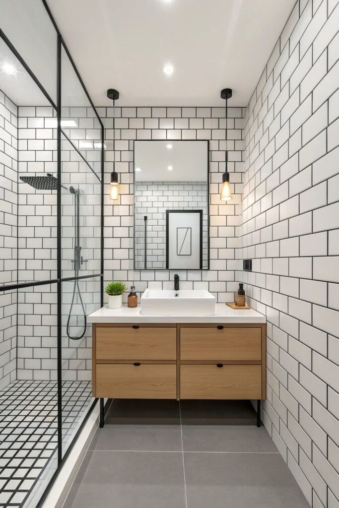 Flipped Tile Contrast