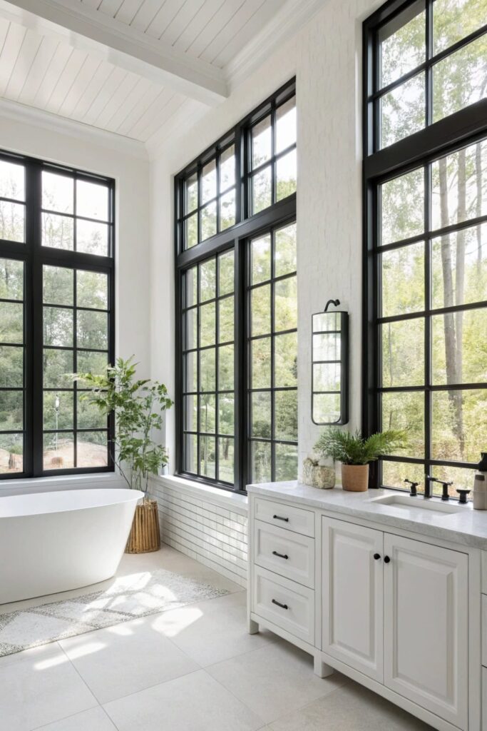 Architectural Black Frames
