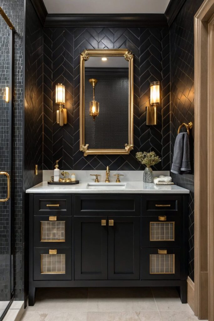 Warm Brass Contrast