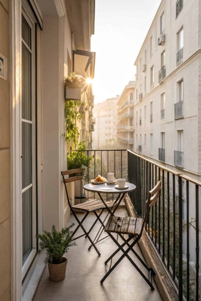 Balcony Dining Decorating