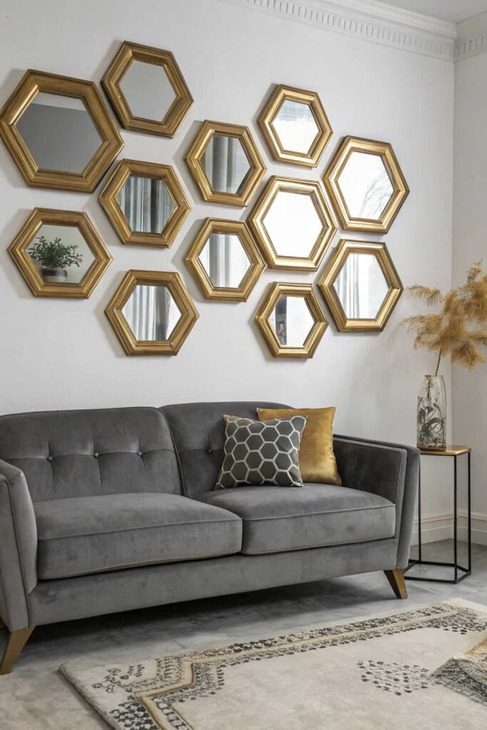 Hexagon Mirror Edge