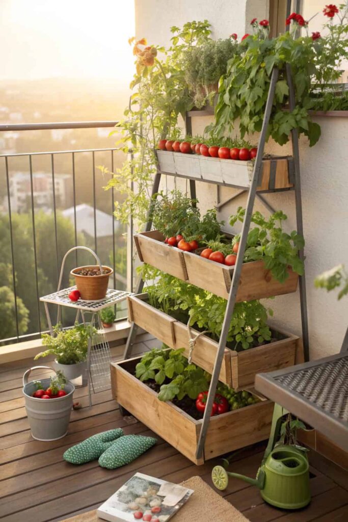 Balcony Herb Corner