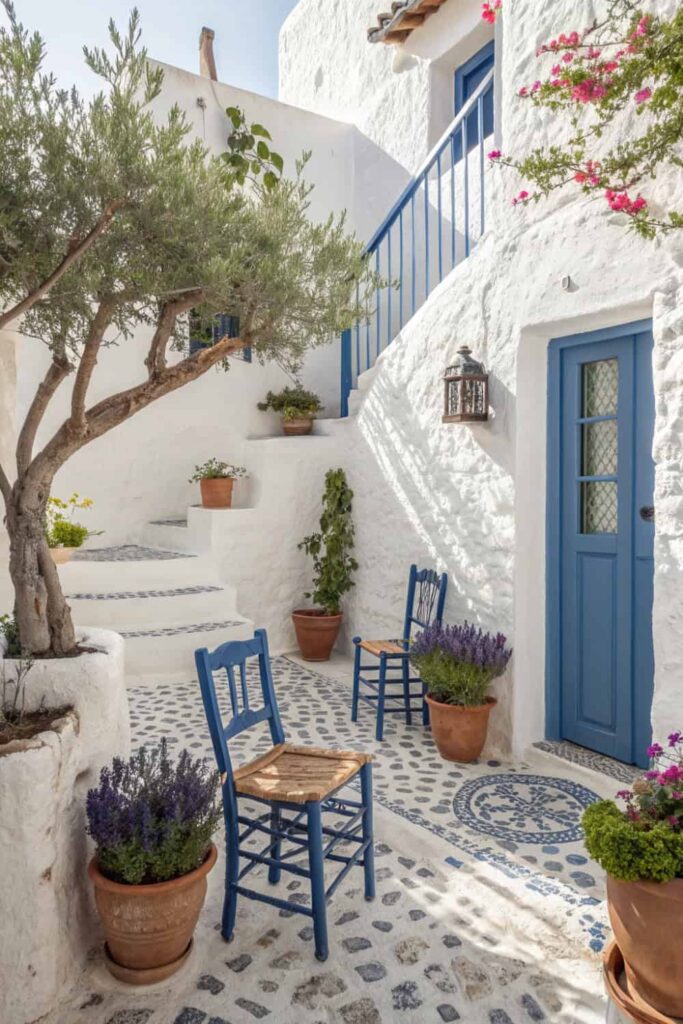 Mediterranean Patio Look