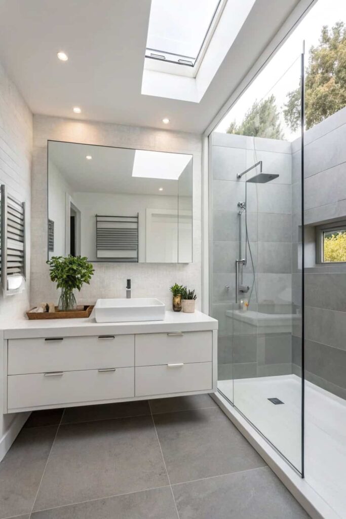 Minimalist Spa Bath