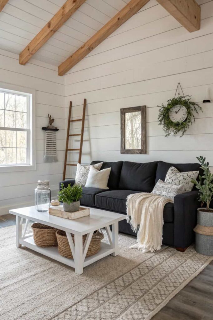 Rustic Sofa Contrast