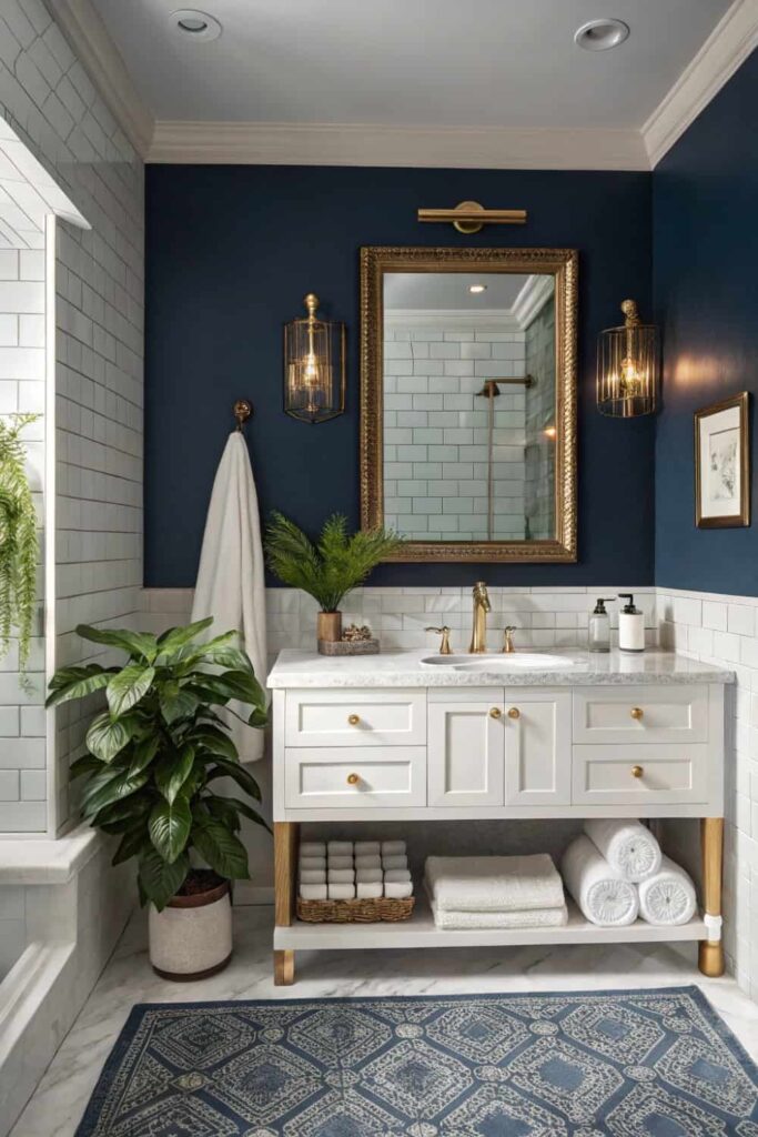 Moody Dark Bath