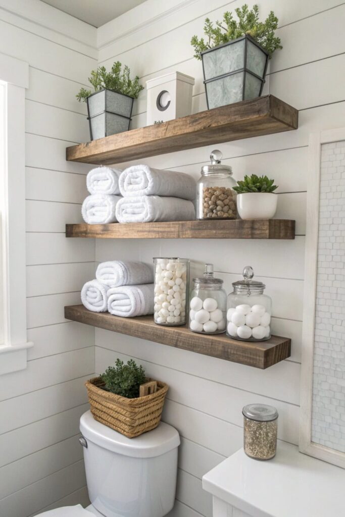 Open Shelf Bath