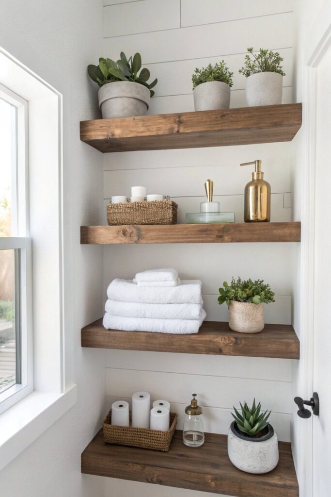 Floating Shelves for Functional Decor