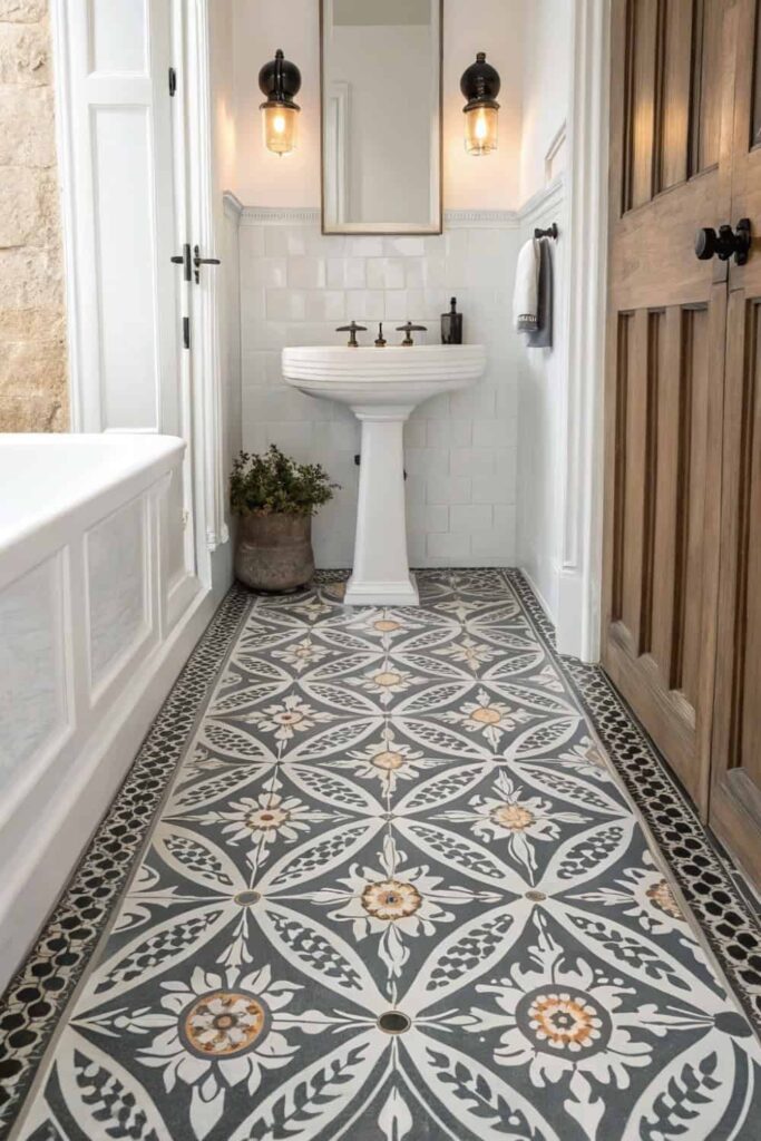Wow Factor Patterned Floor Tiles