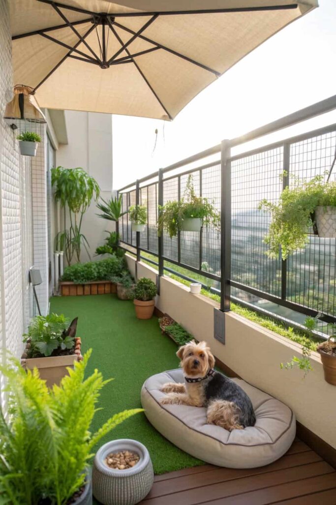 Pet Balcony Zone