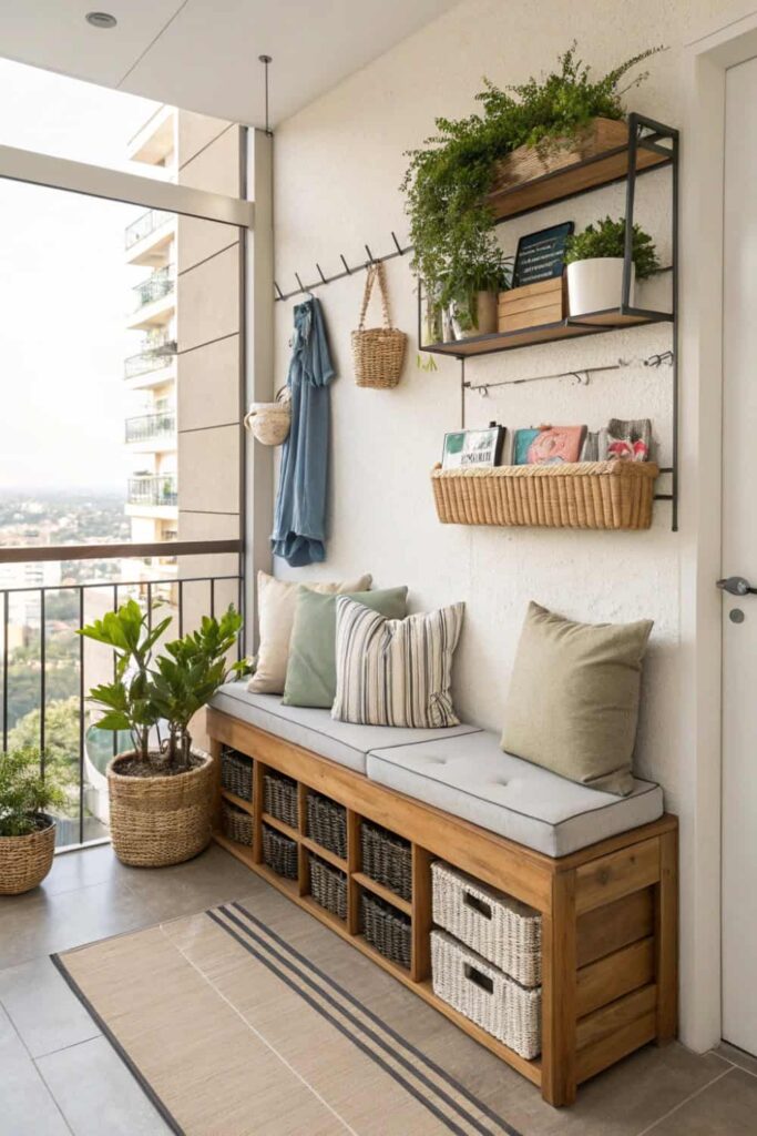 Balcony Storage Style