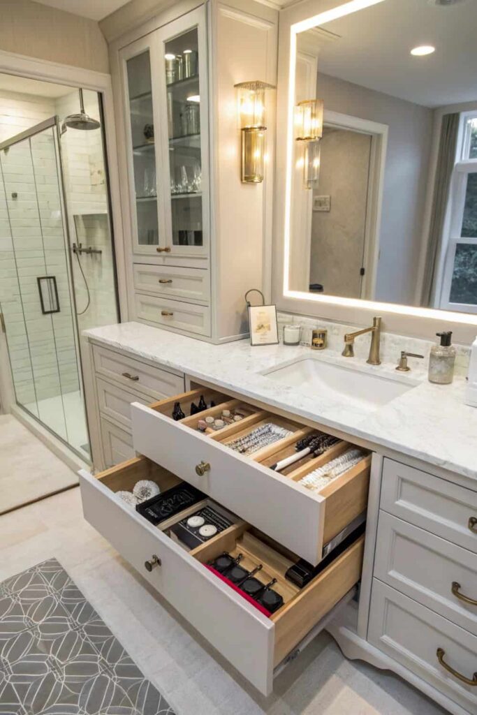 Smart Bathroom Storage