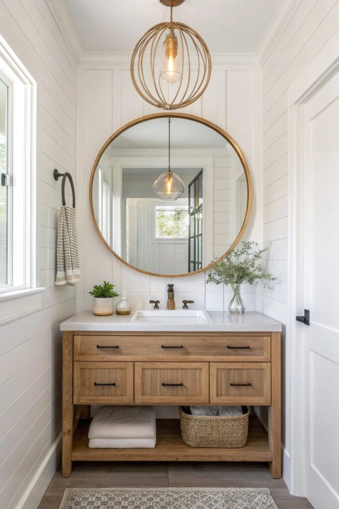 Maximize Space with a Dramatic Mirror