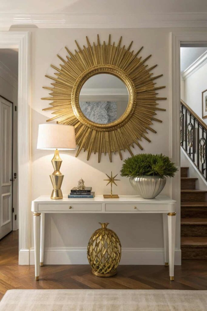Glamorous Sunburst Mirror