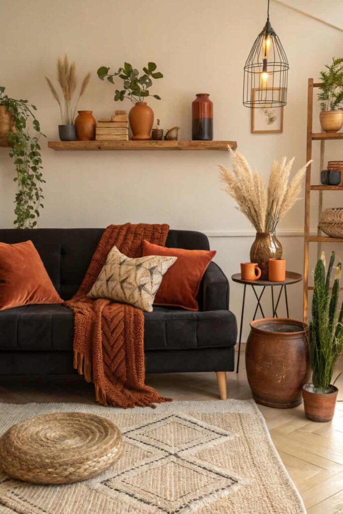 Terracotta Black Style