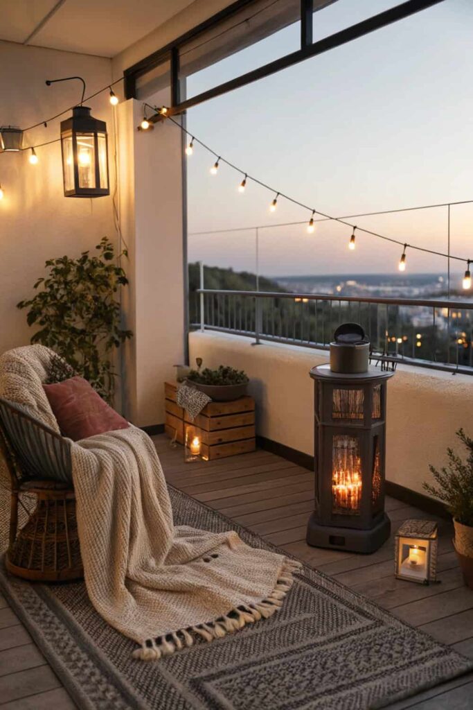 Winter Balcony Ideas
