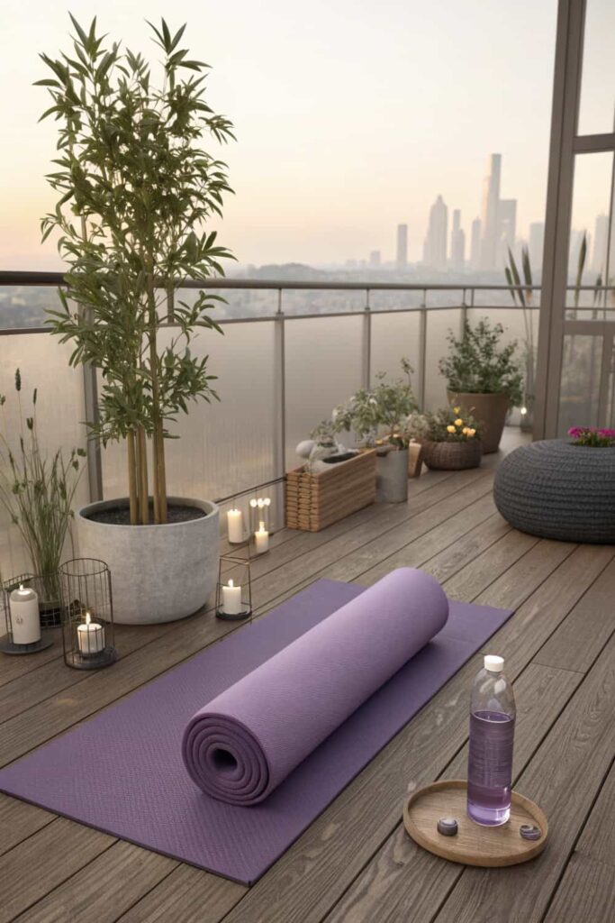Balcony Yoga Spot